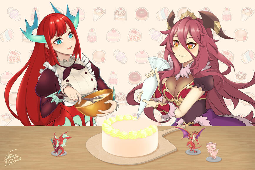 Dragonyule Cake